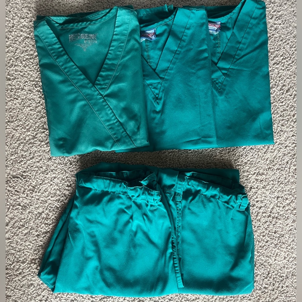 2/$12: SALE Scrubs Grey's Anatomy and Cherokee brand in Green
